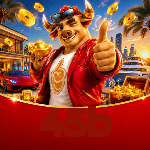Material promocional do app 45b — ilustração, não métricas auditadas nesta página